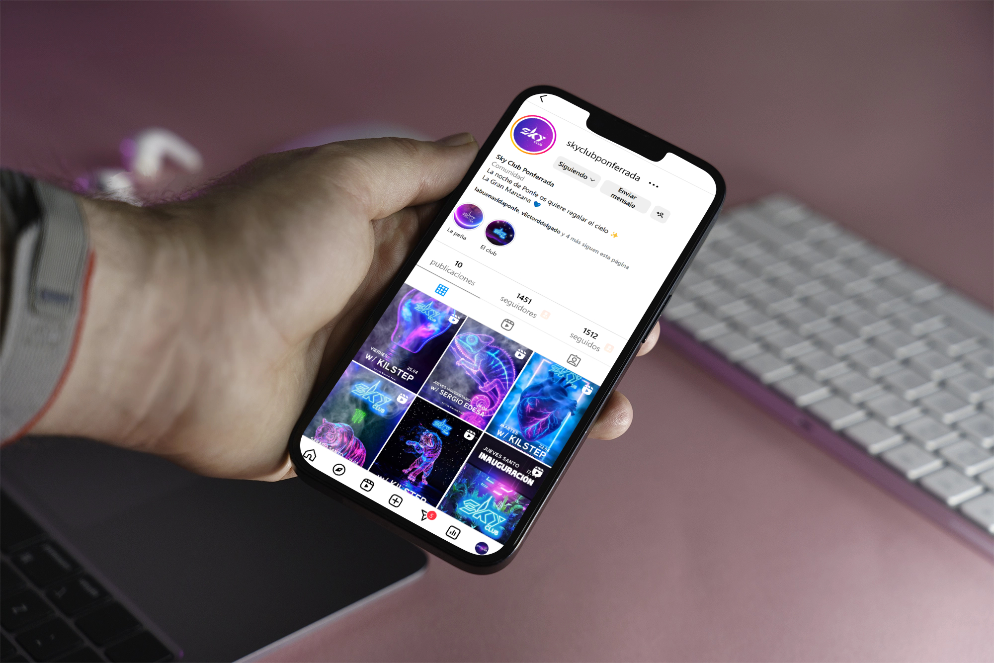 Sky Club Ponferrada Morriña Marketing